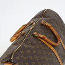LOUIS VUITTON Monogram Keepall 55 Boston Bag M41424 LV Auth BA5651-6