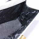 Salvatore Ferragamo Gancini Hand Bag Leather 2way White Gold Auth BA5653-20