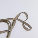 PRADA Gathered Hand Bag Leather 2way Beige Gold Auth BA5654-14