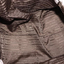 PRADA Gathered Hand Bag Leather 2way Beige Gold Auth BA5654-11