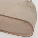 LOEWE Shoulder Bag Leather Beige Gold Auth BA5655-9