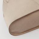 LOEWE Shoulder Bag Leather Beige Gold Auth BA5655-16