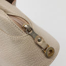 LOEWE Shoulder Bag Leather Beige Gold Auth BA5655-18