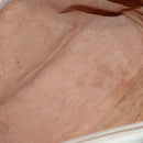 LOEWE Shoulder Bag Leather Beige Gold Auth BA5655-11