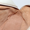 LOEWE Shoulder Bag Leather Beige Gold Auth BA5655-20