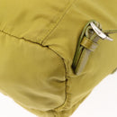 PRADA Backpack Nylon Green Silver Auth BA5656-19