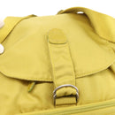 PRADA Backpack Nylon Green Silver Auth BA5656-10
