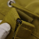 PRADA Backpack Nylon Green Silver Auth BA5656-8