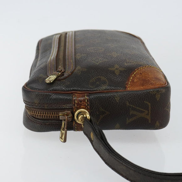 LOUIS VUITTON Monogram Marly Dragonne GM Clutch Bag M51825 LV Auth BA5658