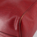 LOUIS VUITTON Epi Keepall 45 Boston Bag Red M42977 LV Auth BA5659-15