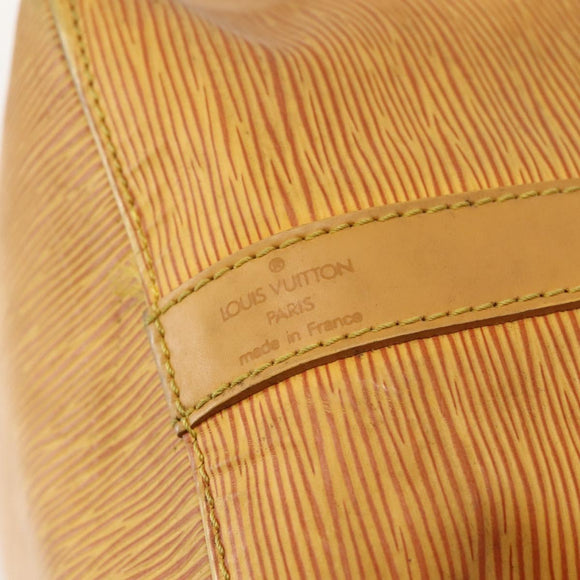 LOUIS VUITTON Epi Petit Noe Shoulder Bag Yellow M44109 LV Auth BA5660