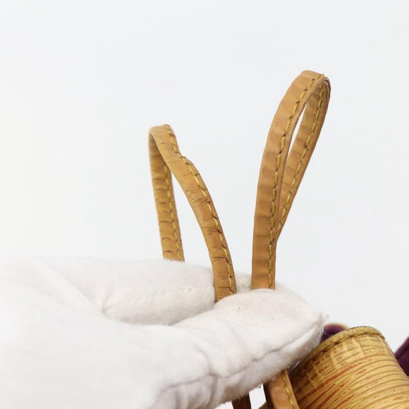 LOUIS VUITTON Epi Petit Noe Shoulder Bag Yellow M44109 LV Auth BA5660