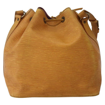 LOUIS VUITTON Epi Petit Noe Shoulder Bag Yellow M44109 LV Auth BA5660 - 0