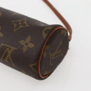 LOUIS VUITTON Monogram Papillon Pouch LV Auth BA5663-16