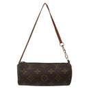 LOUIS VUITTON Monogram Papillon Pouch LV Auth BA5663-13