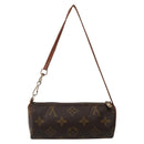 LOUIS VUITTON Monogram Papillon Pouch LV Auth BA5663-2