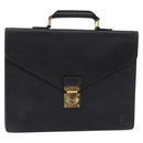 LOUIS VUITTON Epi Serviette Conseiller Business Bag Black M54422 LV Auth BA5667-1