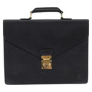 LOUIS VUITTON Epi Serviette Conseiller Business Bag Black M54422 LV Auth BA5667-13