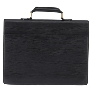 LOUIS VUITTON Epi Serviette Conseiller Business Bag Black M54422 LV Auth BA5667 - 0