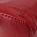 LOUIS VUITTON Epi Noe Shoulder Bag Red M44007 LV Auth BA5668-9