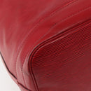 LOUIS VUITTON Epi Noe Shoulder Bag Red M44007 LV Auth BA5668-14