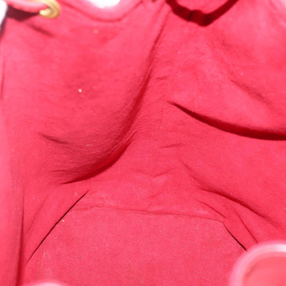 LOUIS VUITTON Epi Noe Shoulder Bag Red M44007 LV Auth BA5668