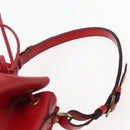 LOUIS VUITTON Epi Noe Shoulder Bag Red M44007 LV Auth BA5668-8