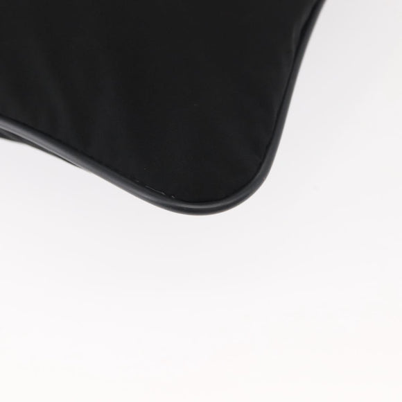 PRADA Sports Shoulder Bag Nylon Black Silver Auth BA5671