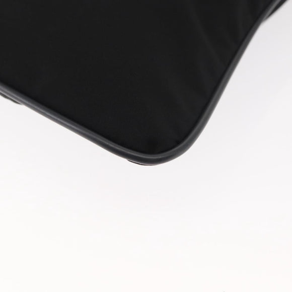 PRADA Sports Shoulder Bag Nylon Black Silver Auth BA5671