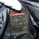 PRADA Sports Shoulder Bag Nylon Black Silver Auth BA5671-10