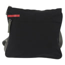 PRADA Sports Shoulder Bag Nylon Black Silver Auth BA5671-13
