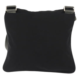 PRADA Sports Shoulder Bag Nylon Black Silver Auth BA5671 - 0