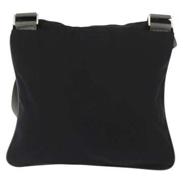 PRADA Sports Shoulder Bag Nylon Black Silver Auth BA5671 - 0