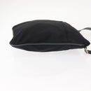 PRADA Sports Shoulder Bag Nylon Black Silver Auth BA5671-3