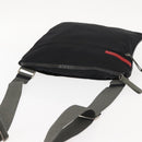 PRADA Sports Shoulder Bag Nylon Black Silver Auth BA5671-6
