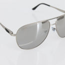 BVLGARI Sunglasses Plastic Gray Silver Auth BA5675-6