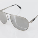 BVLGARI Sunglasses Plastic Gray Silver Auth BA5675-7