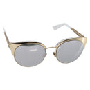 Christian Dior Sunglasses Plastic Gold J5GDC Auth BA5676-1