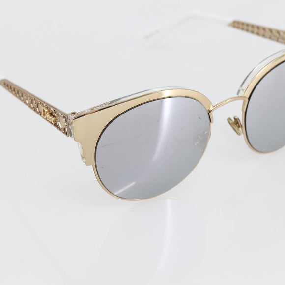 Christian Dior Sunglasses Plastic Gold J5GDC Auth BA5676