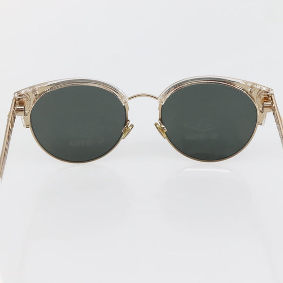 Christian Dior Sunglasses Plastic Gold J5GDC Auth BA5676