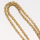 Salvatore Ferragamo Necklace Metal Gold Auth BA5679-5
