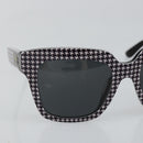 DOLCE&GABBANA Sunglasses Plastic Black Auth BA5680-6