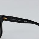 DOLCE&GABBANA Sunglasses Plastic Black Auth BA5680-9