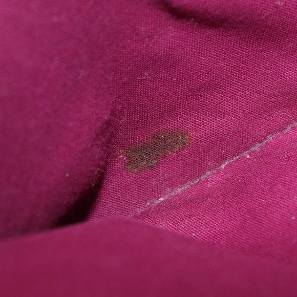 BURBERRY Nova Check Tote Bag Wool Leather Green Brown Auth BA5684