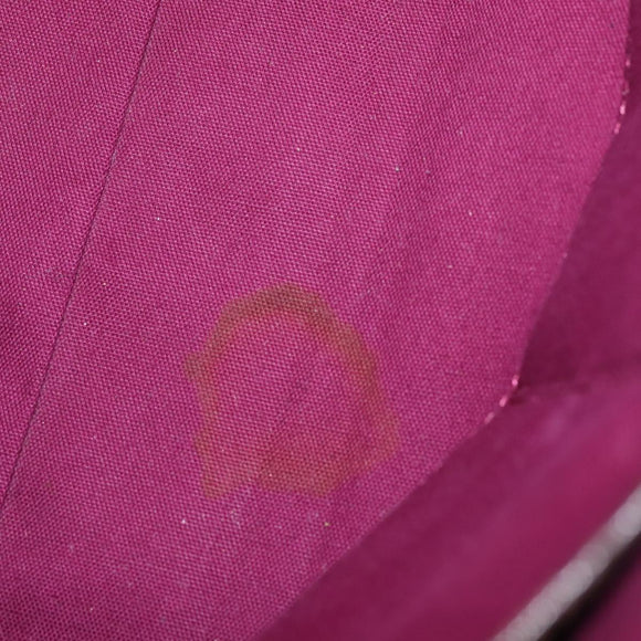 BURBERRY Nova Check Tote Bag Wool Leather Green Brown Auth BA5684