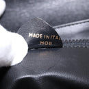 CELINE Shoulder Bag Leather Black Gold Auth BA5688-12