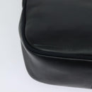 Salvatore Ferragamo Shoulder Bag Leather Navy Gold Auth BA569-15