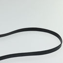 Salvatore Ferragamo Shoulder Bag Leather Navy Gold Auth BA569-8