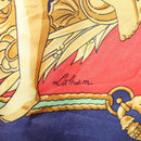 HERMES Carre 90 Scarf ""HOMMAGE A CHARLES GARNIER"" Silk Navy Auth BA5692-11