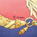 HERMES Carre 90 Scarf ""HOMMAGE A CHARLES GARNIER"" Silk Navy Auth BA5692-12